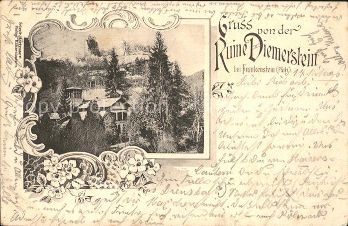 Frankenstein Pfalz Ruine Diemerstein