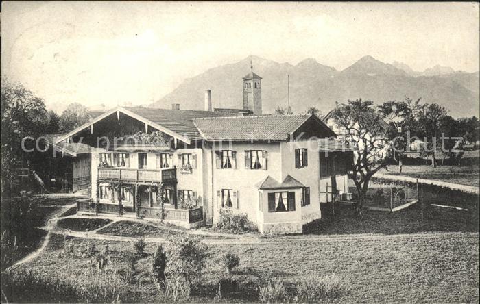 Grassau Chiemgau Ferienhaus Alpenblick