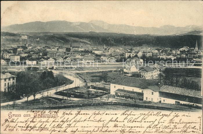 Traunstein Oberbayern Panorama