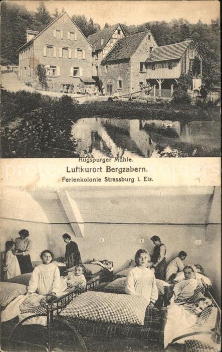 Bad Bergzabern Augspurger Muehle Ferienkolonie Strassburg