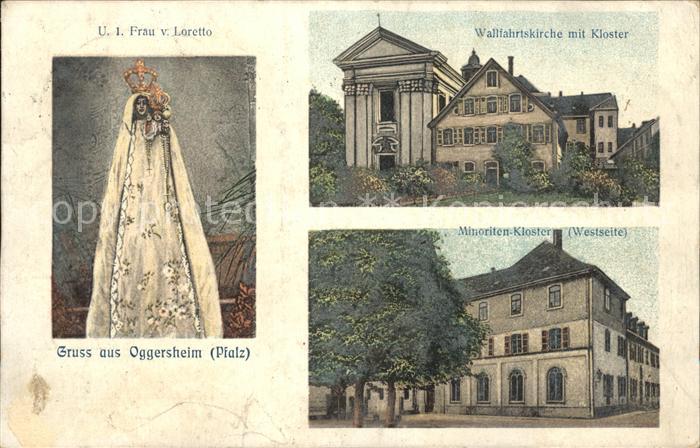 Oggersheim Wallfahrtskirche mit Kloster Unsere Liebe Frau von Loretto Minoritenk