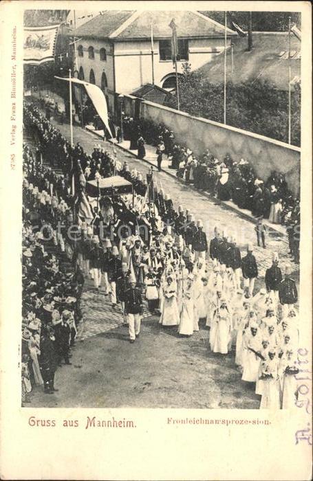 MANNHEIM BW Fronleichnamsprozession