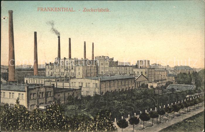 Frankenthal Pfalz Zuckerfabrik Industrie