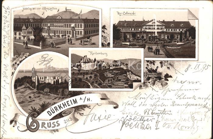 Bad Duerkheim Hotel Vier Jahreszeiten Kur Kolonnade Hardenburg Klosterruine Limb