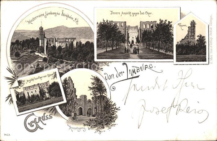 Bad Duerkheim Klosterruine Limburg Chor Turm Kreuzgang