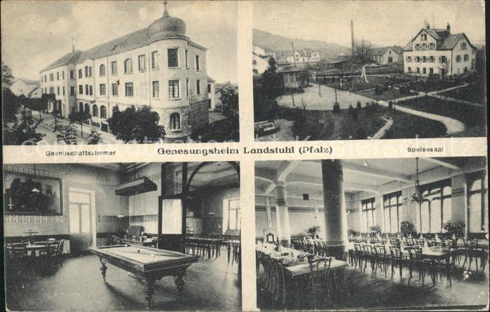 Landstuhl Genesungsheim Gesellschaftszimmer Speisesaal