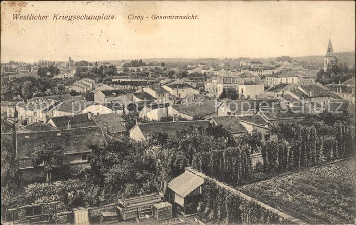 Cirey Vesoul Westlicher Kriegsschauplatz