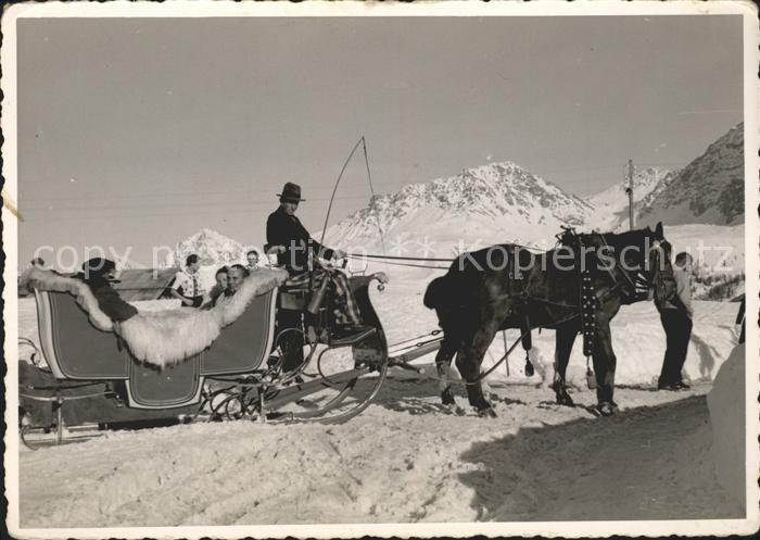 Arosa GR Pferdekutsche