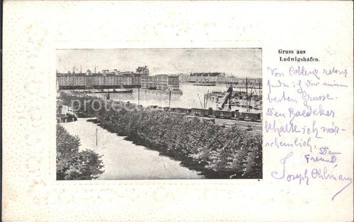 Ludwigshafen Rhein Eisenbahn Hafen