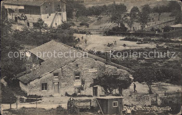 Champigneulle Dorfansicht