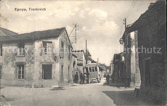 Epoye Strassenansicht Strassenbahn