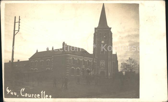 Courcelles-sur-Aire Strassenansicht Kino