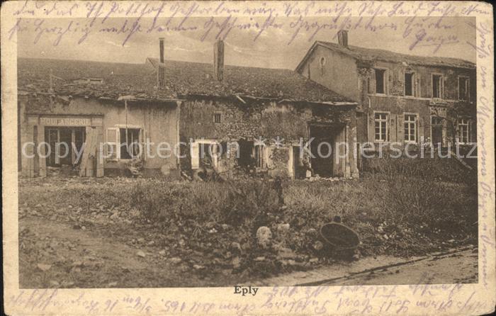 Eply Zerstoerte Haeuser