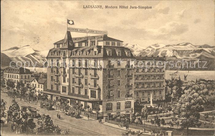 Lausanne VD Modern Hotel Jura Simplon