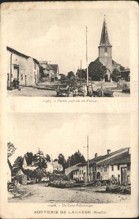 Lagarde Chateau-Salins Centrale du Village Un Coin Pittoresque