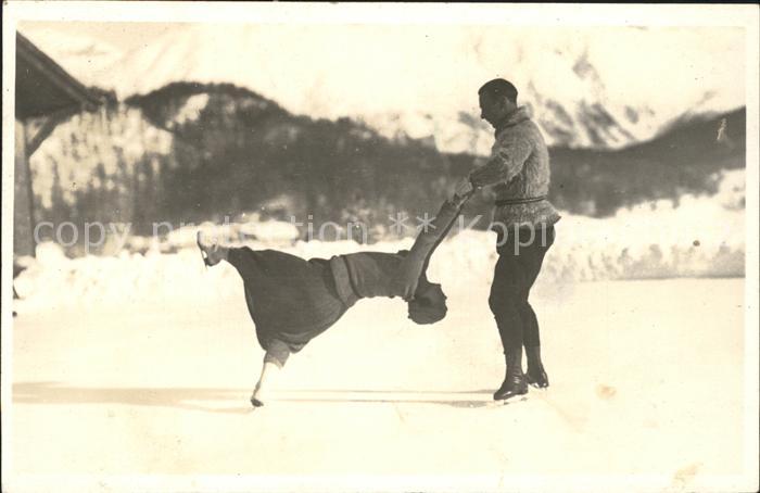 St Moritz GR Eiskunstlauf Schlittschuhe