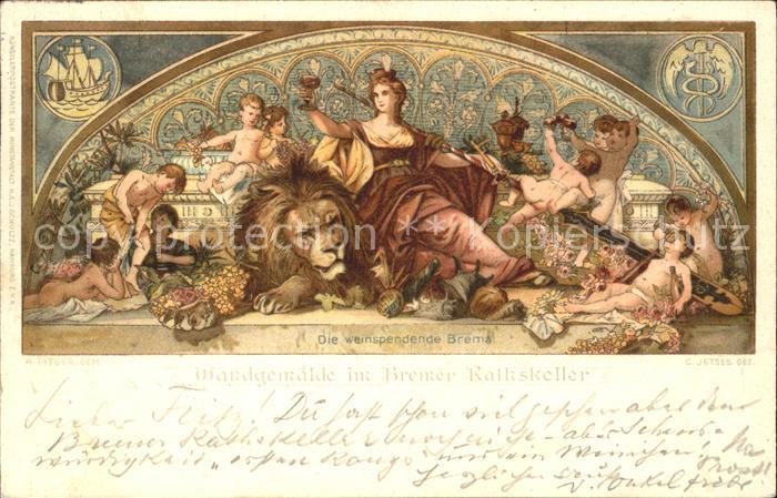BREMEN  CITY Wandgemaelde Ratskeller
