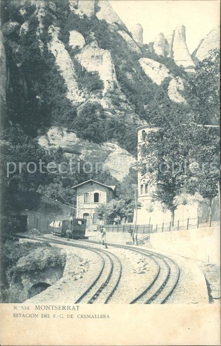 Montserrat Kloster Estacion del Cremallera