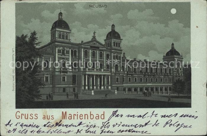 Marienbad Tschechien Boehmen Neubad