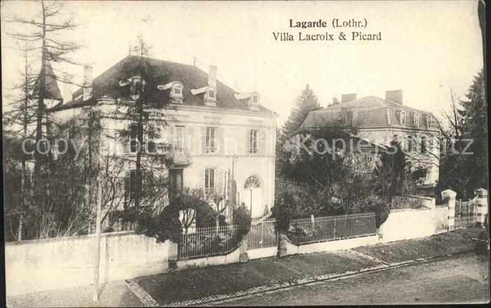 Lagarde Chateau-Salins Villa Lacroix Picard