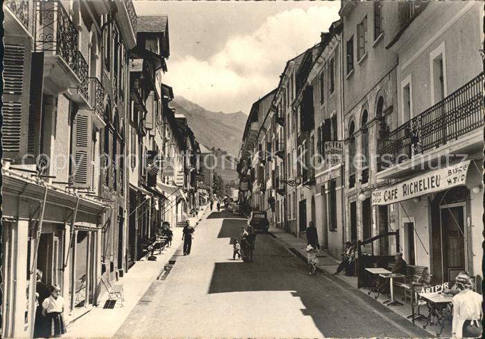 Bareges La Rue Ramond et le Tourmalet