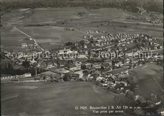 Reconvilier Fliegeraufnahme