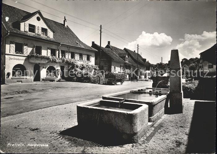 Pratteln Hauptstrasse Brunnen