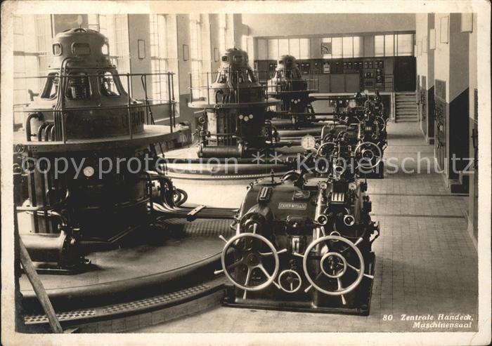 Niederhasli Zentrale Handeck Maschinensaal