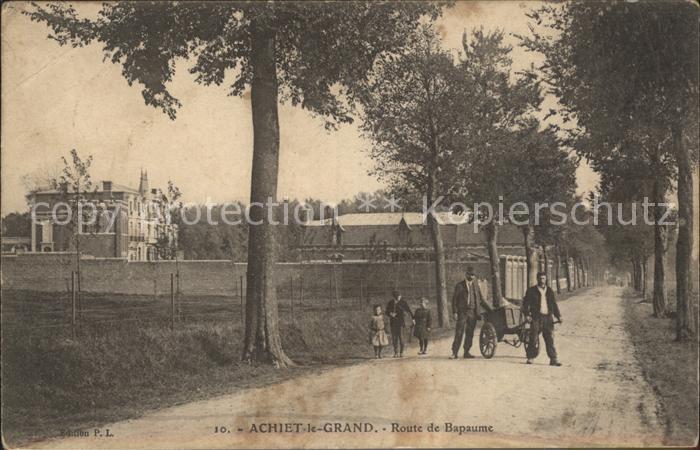 Achiet-le-Grand Route de Bapaume 1. WK