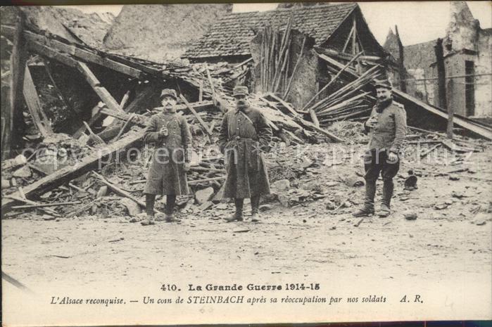 Steinbach Haut-Rhin La Grande Guerre