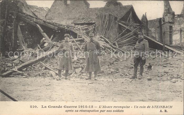 Steinbach Haut-Rhin La Grande Guerre