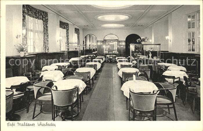 Wiesbaden Cafe Conditorei Maldaner