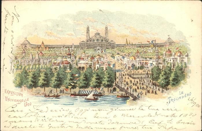 Paris Exposition Universelle Le Trocadero