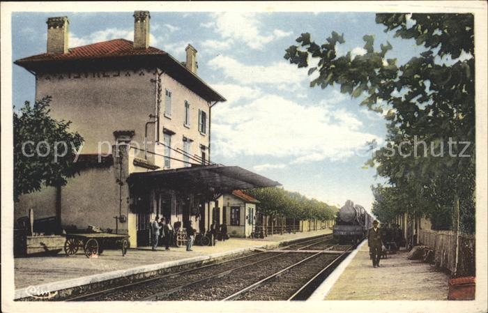 Istres Bouches du Rhone La Gare Train Bahnhof Eisenbahn