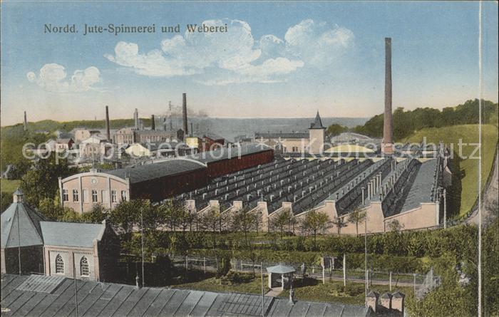 HAMBURG  CITY Norddeutsche Jute Spinnerei und Weberei