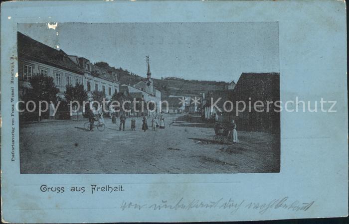Freiheit Aupa Tschechien Dorfstrasse