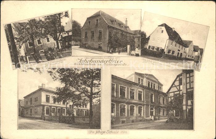 Niedergorbitz Jahrhundertfeier der Volksschule