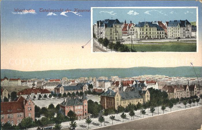 Wiesbaden Totalansicht Kaserne