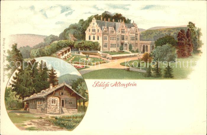 Altenstein Bad Liebenstein Schloss Sennhuette im Park