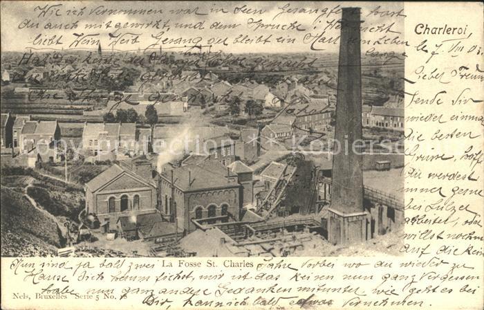Charleroi Wallonie La Fosse St Charles