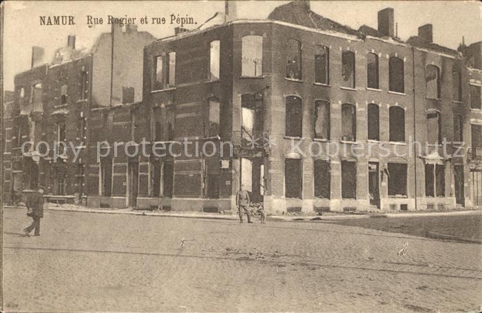 Namur Wallonie Rue Rogier et Rue Pepin