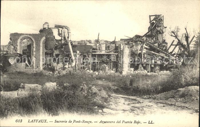 Laffaux Sucrerie de Pont Rouge Ruine