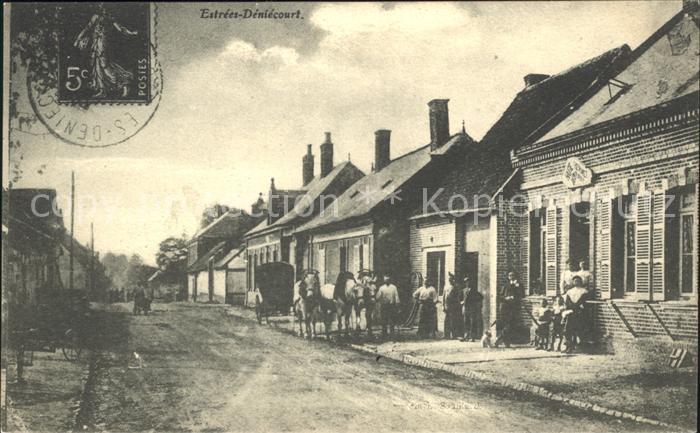 Estrees-Deniecourt Strassenpartie