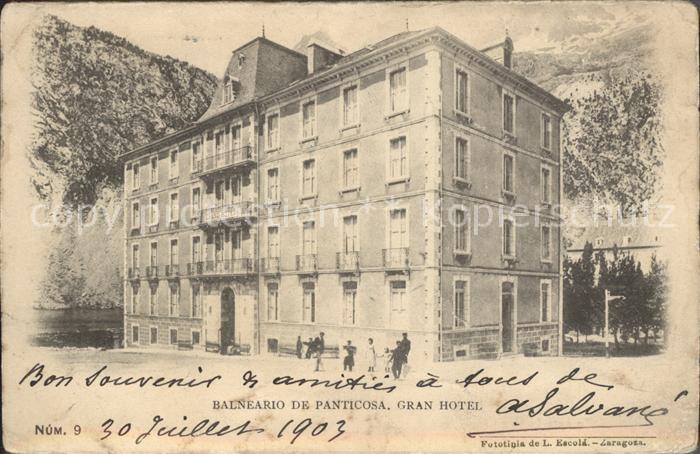 Panticosa Balneario Gran Hotel Wappen Krone
