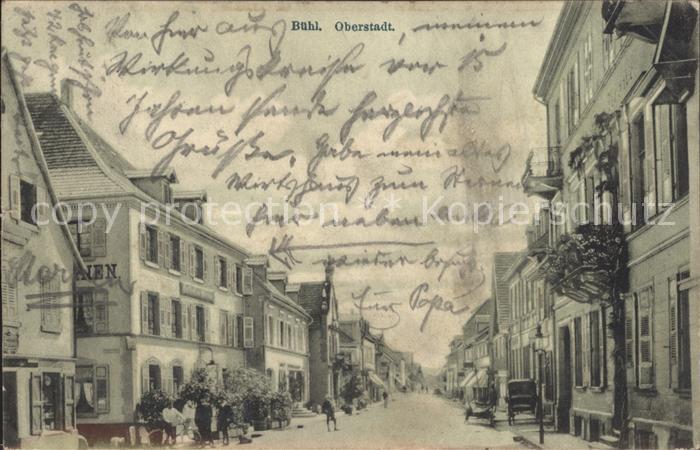 Buehl Baden Strassenpartie Oberstadt