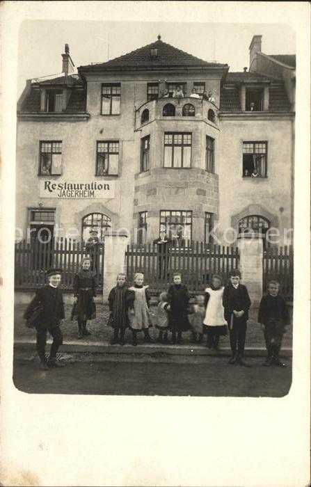 DRESDEN Elbe Restauration Jaegerheim Kinder