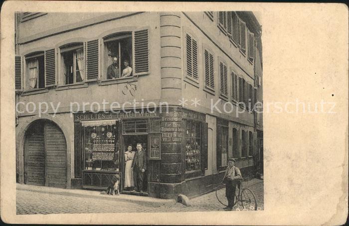 DRESDEN Elbe Ladengeschaeft Uhren Schmuck Optik