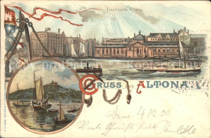 HAMBURG  CITY Fischhalle Altona