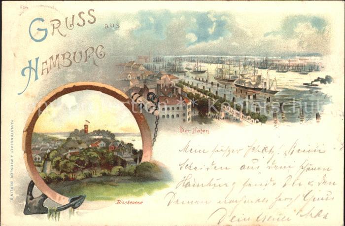 HAMBURG  CITY Hafen und Blankenese