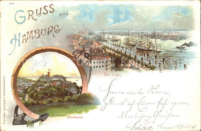 HAMBURG  CITY Hafen und Blankenese